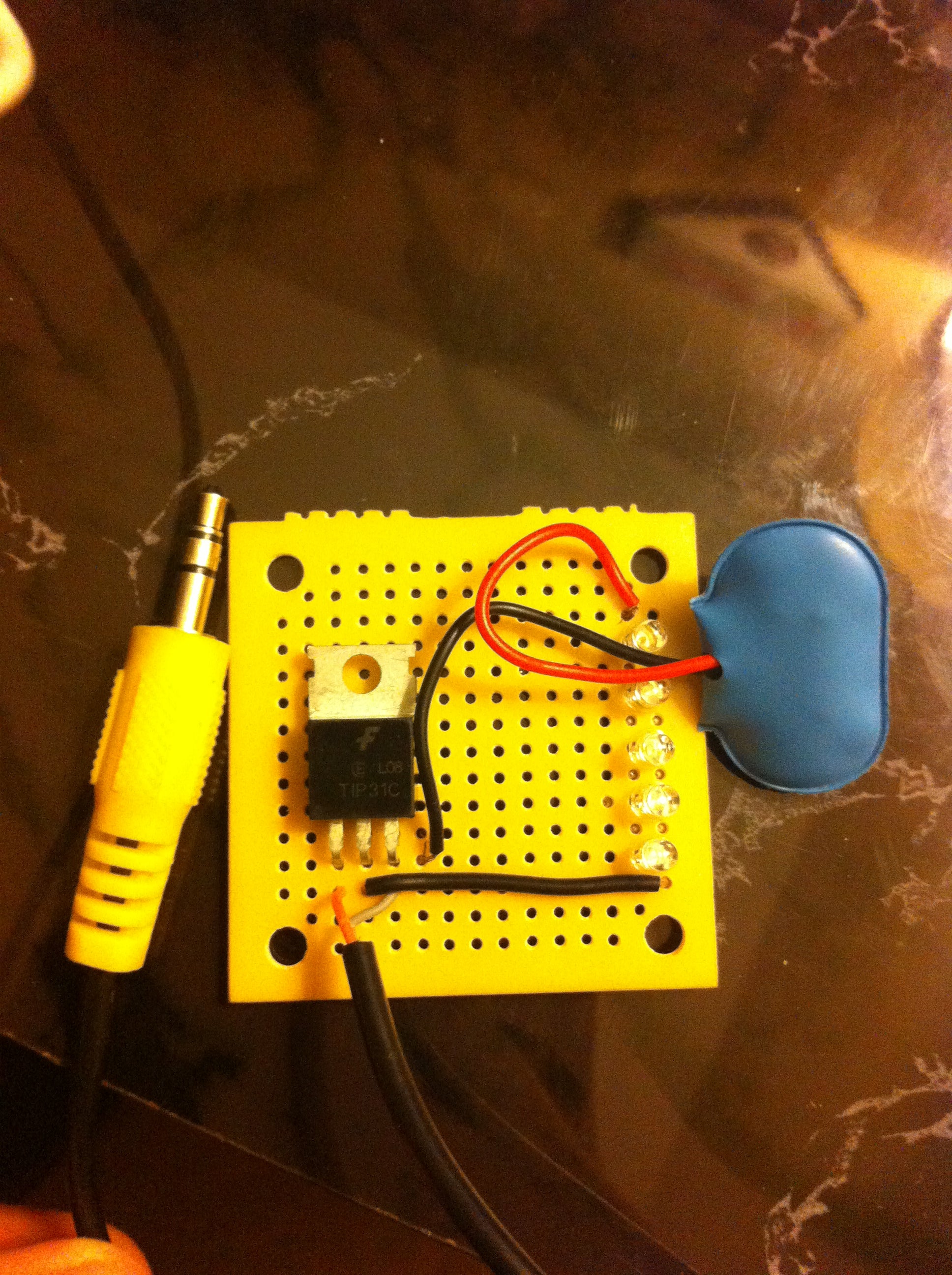 Arduino Runs Tip31 + LEDs Instructables