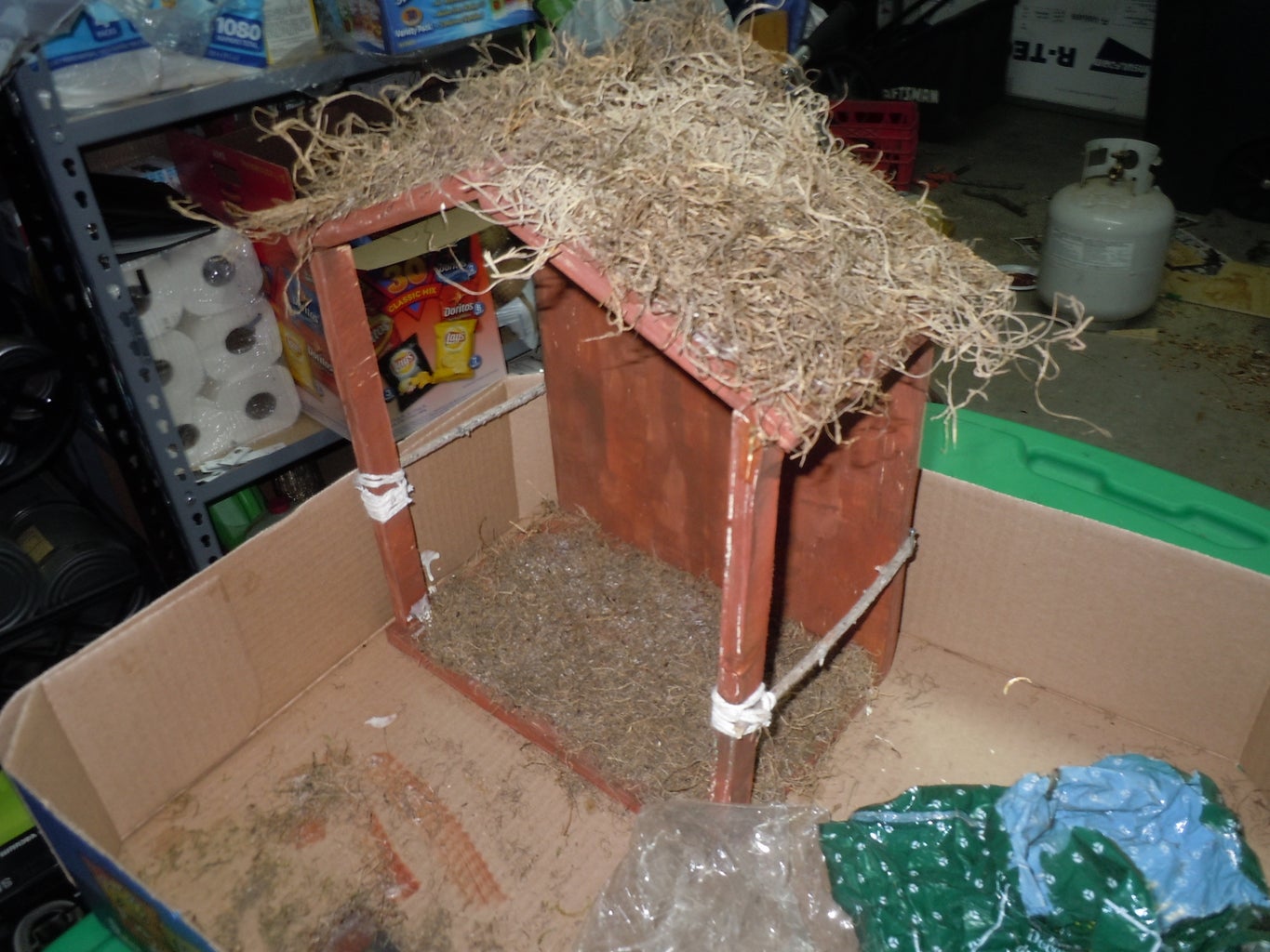 How to Make a Nativity Stable 8 Steps Instructables