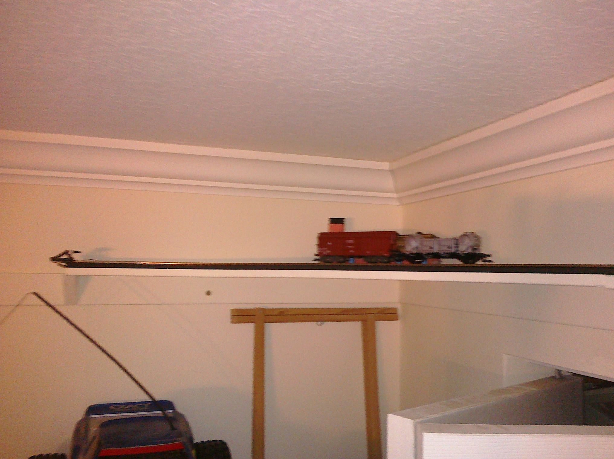 Train on a Shelf 4 Steps Instructables