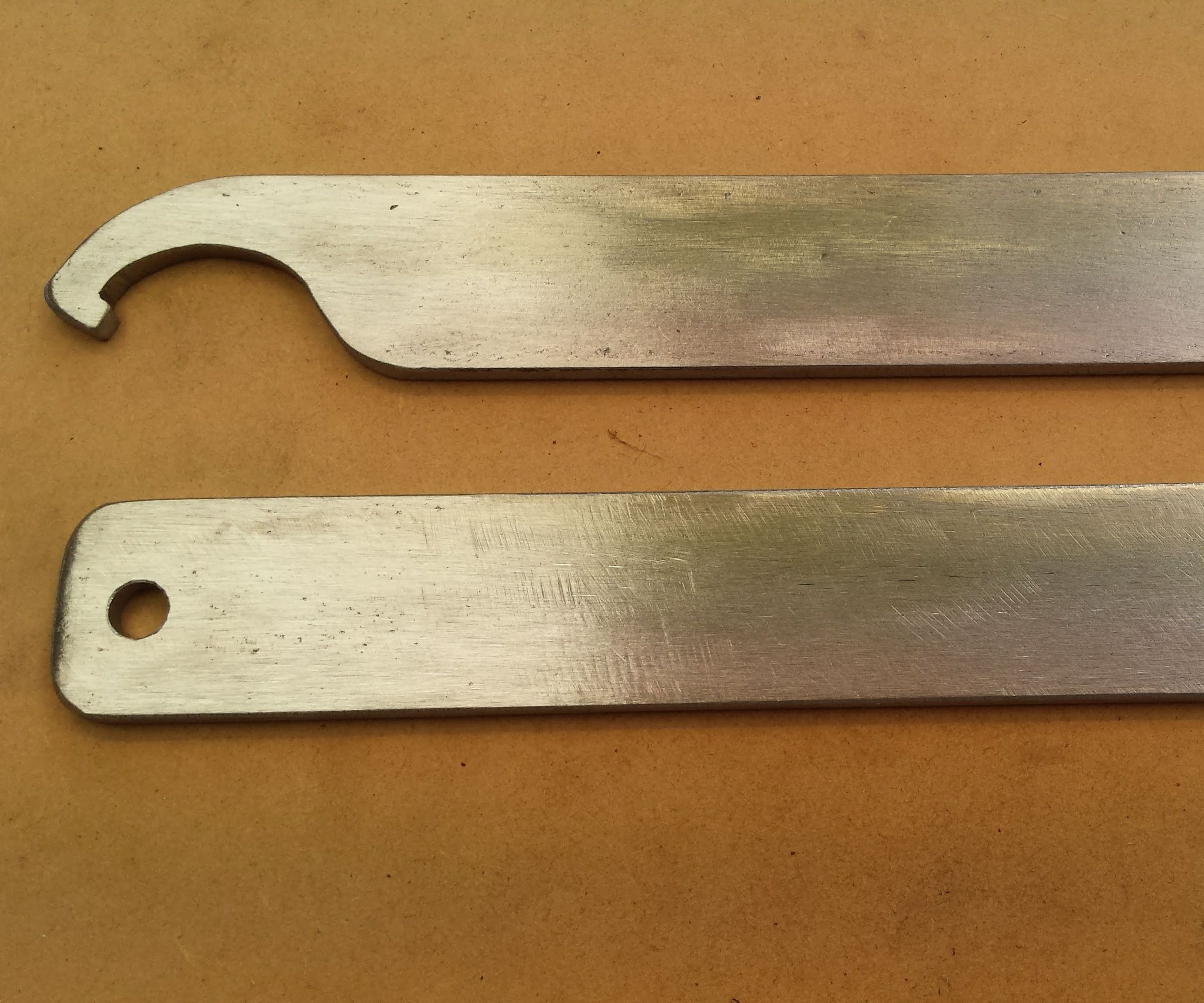 a homemade set of c-spanners DIY Project DIY Project Image