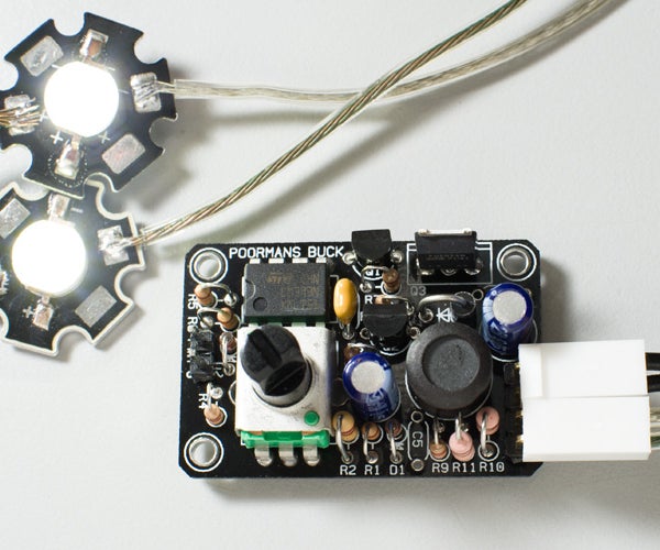 Simple Buck LED Driver With PWM Input