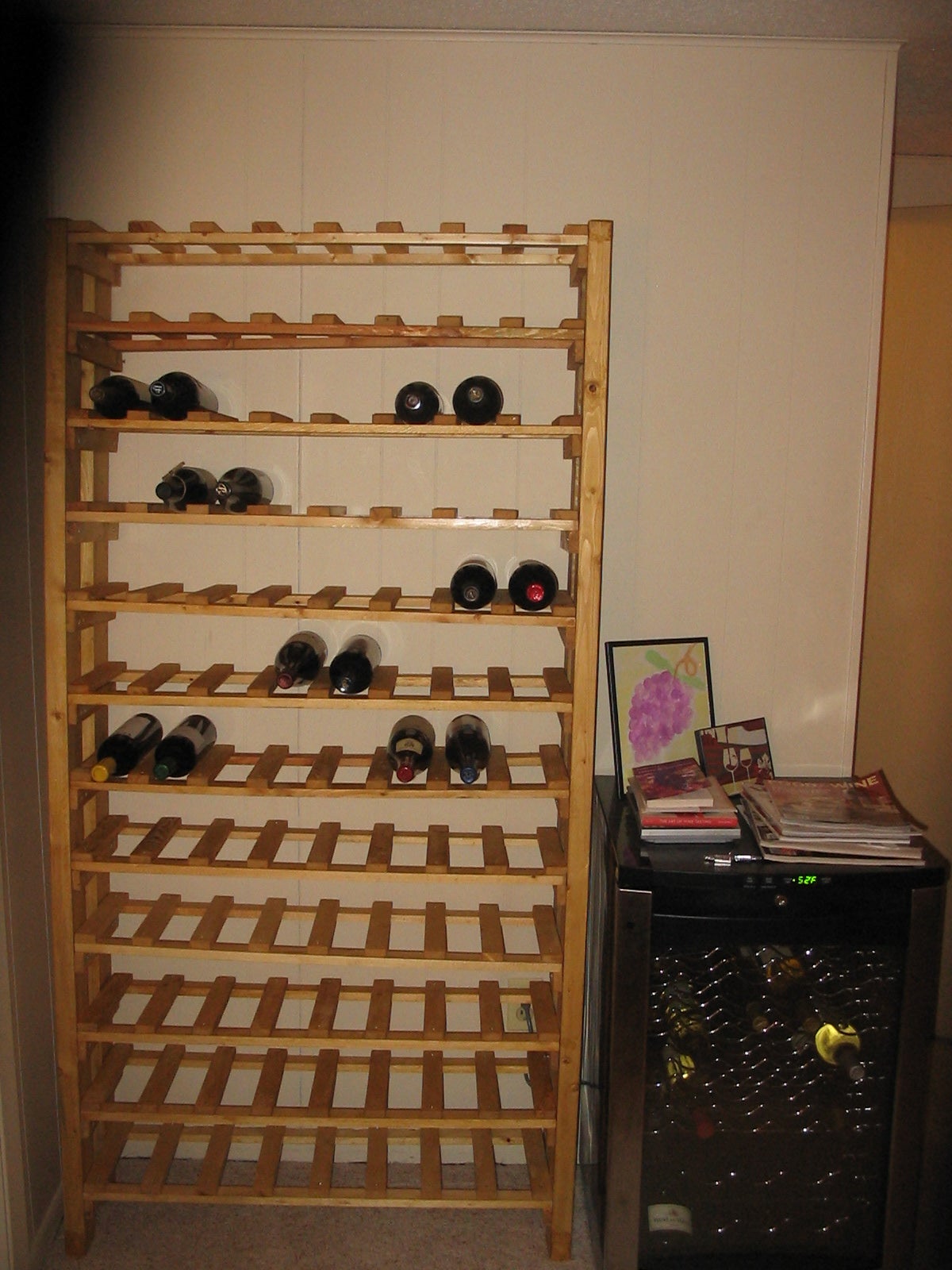 Swedish Style Wine Rack on the "Cheap" 9 Steps Instructables
