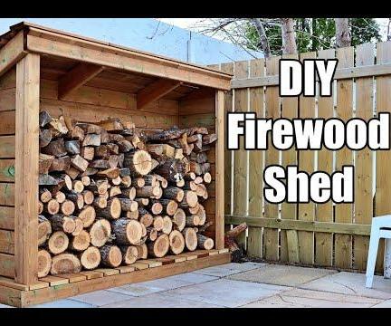 diy firewood shed DIY Project DIY Project Image