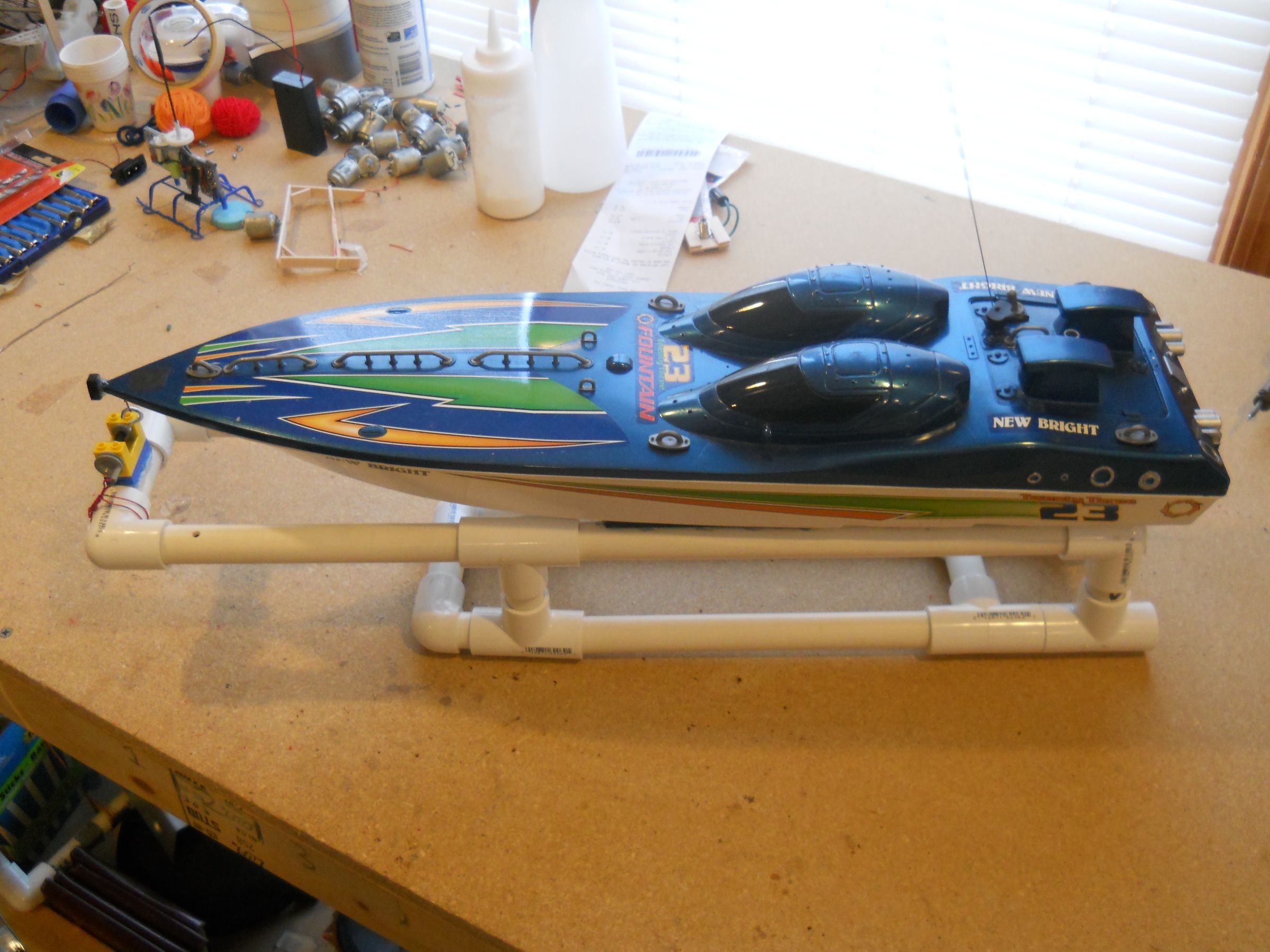 How to Make a PVC Pipe Boat Rack 5 Steps Instructables