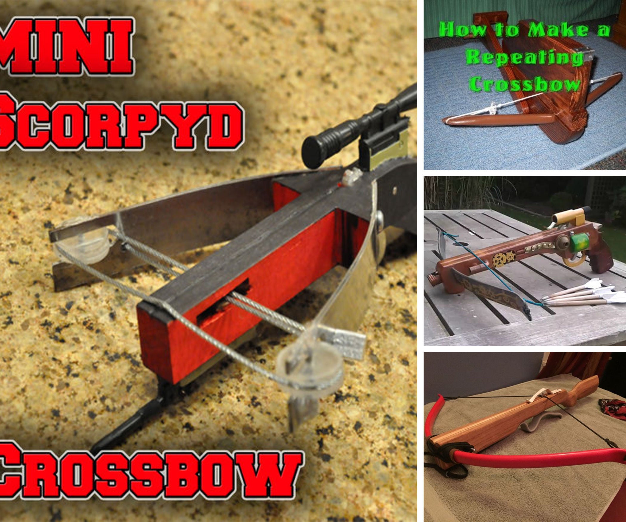 Crossbows and Bolts Instructables