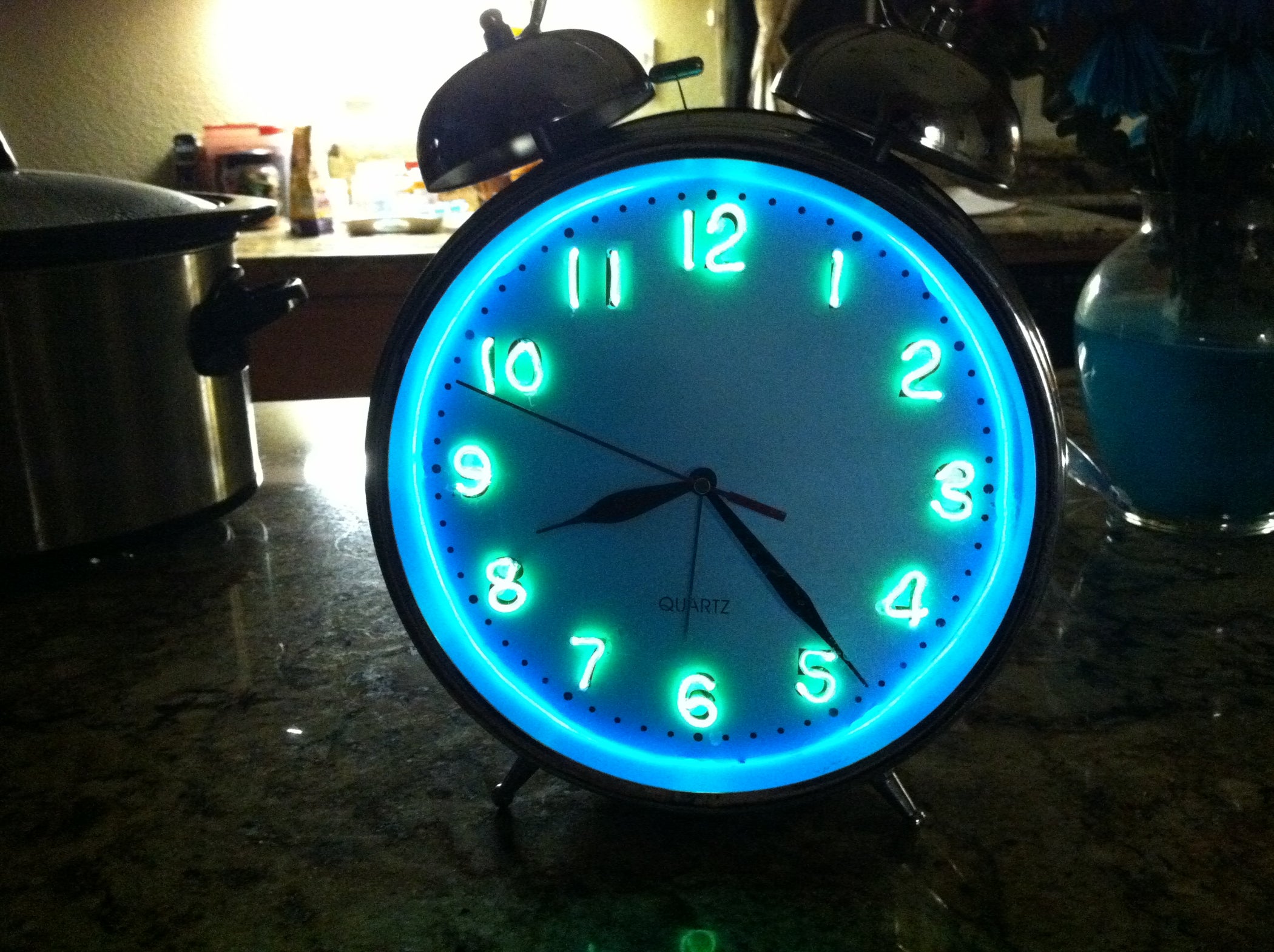 El Wire Clock 3 Steps (with Pictures) Instructables
