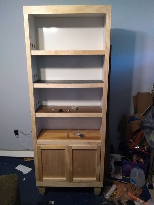 bookcase guinea pig cage