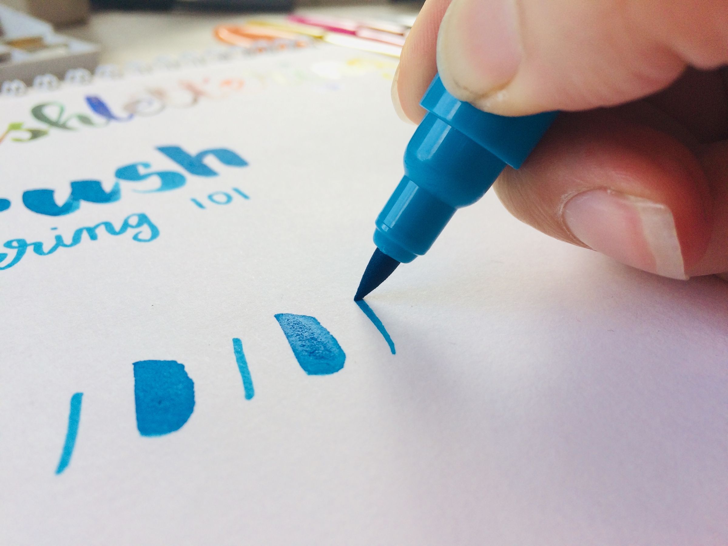 Brushlettering 101 9 Steps (with Pictures) Instructables