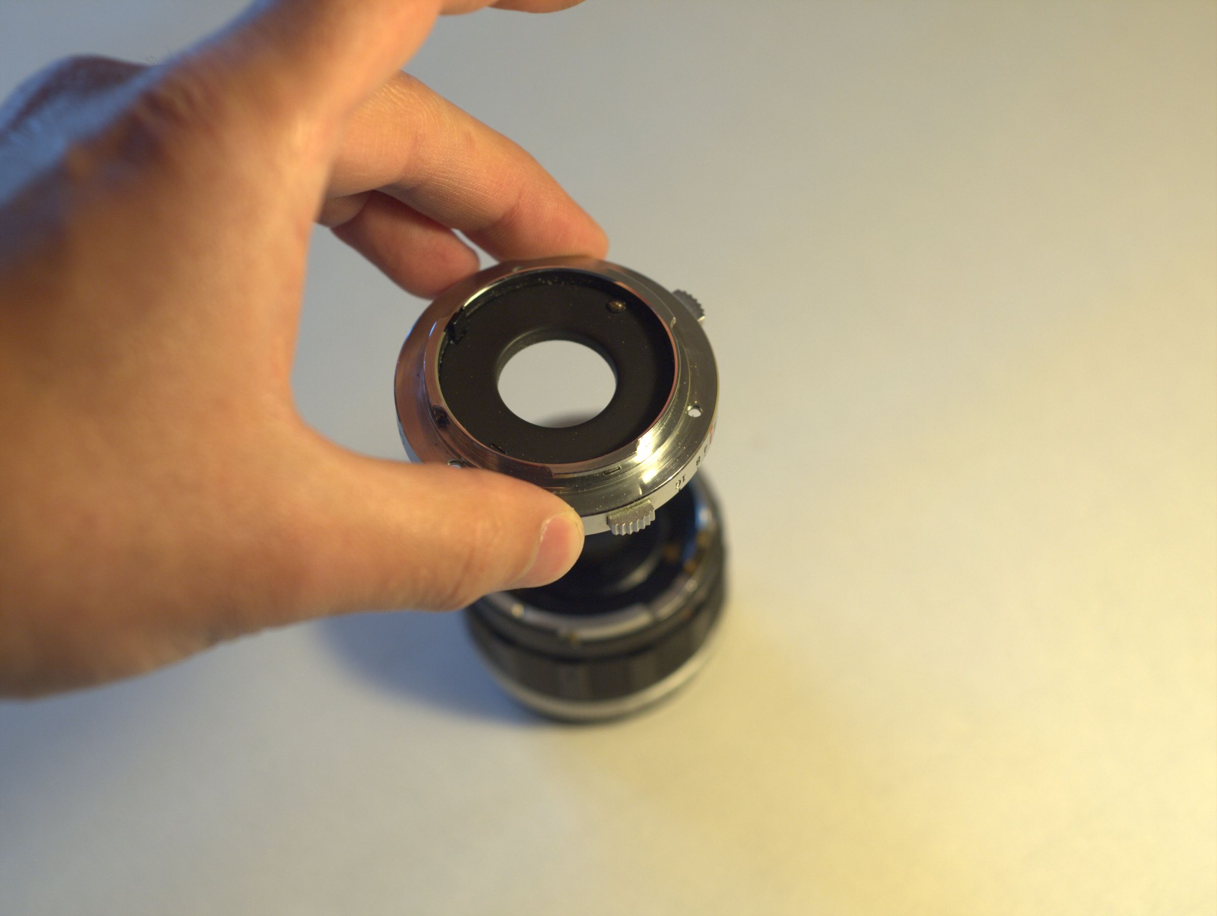 Cleaning Fungus From An Olympus Pen F Lens 11 Steps Instructables