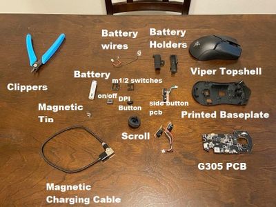 Razer Viper Mini Wireless Mod G305 5 Steps With Pictures Instructables