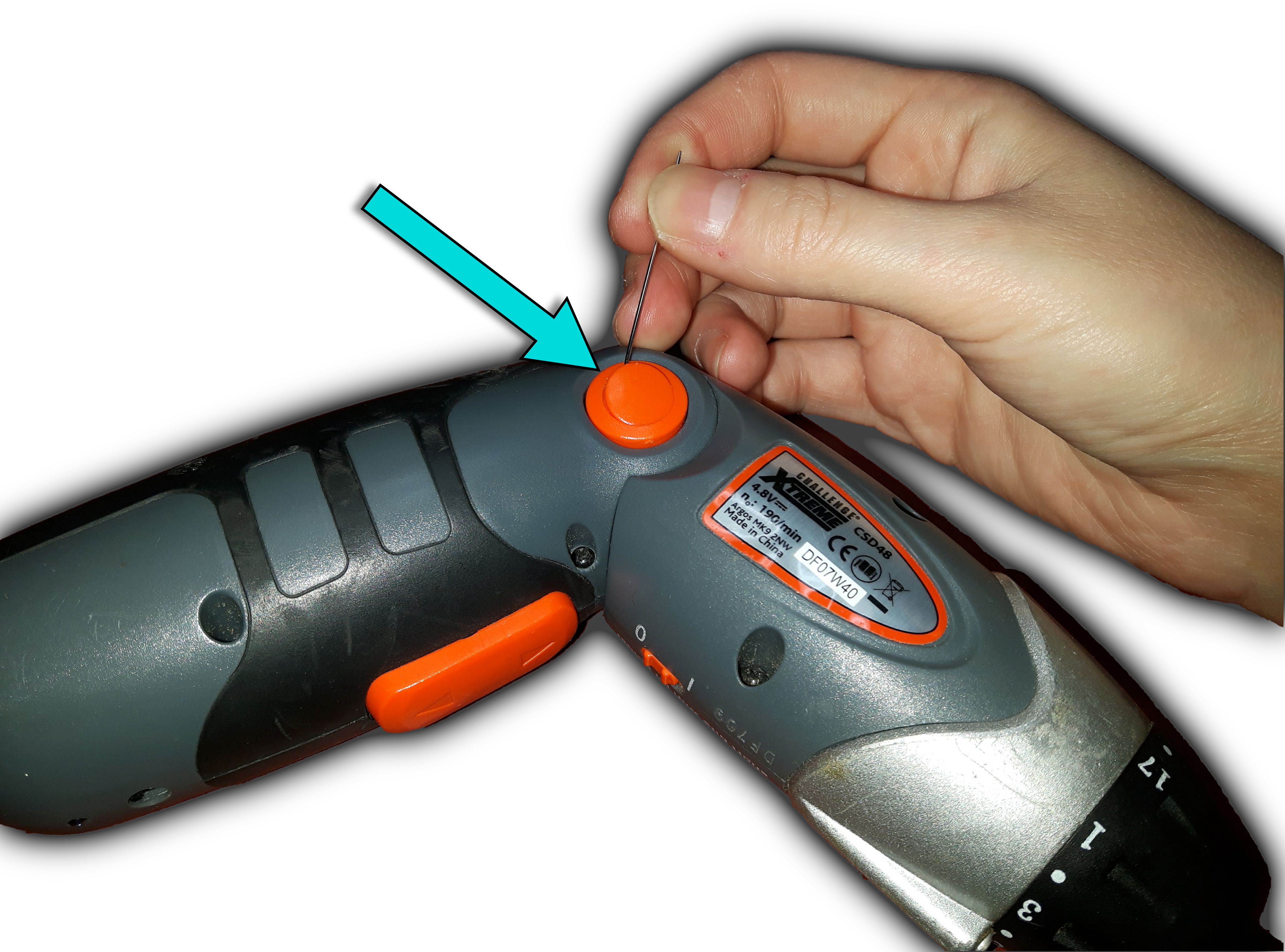 Cordless Screwdriver Battery Replacement/upgrade 3 Steps (with