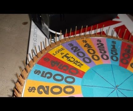 How to Make a Wheel of Fortune - Instructables