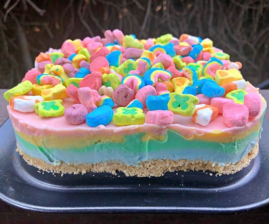 Lucky Charms NoBake Rainbow Cake 9 Steps (with Pictures) Instructables