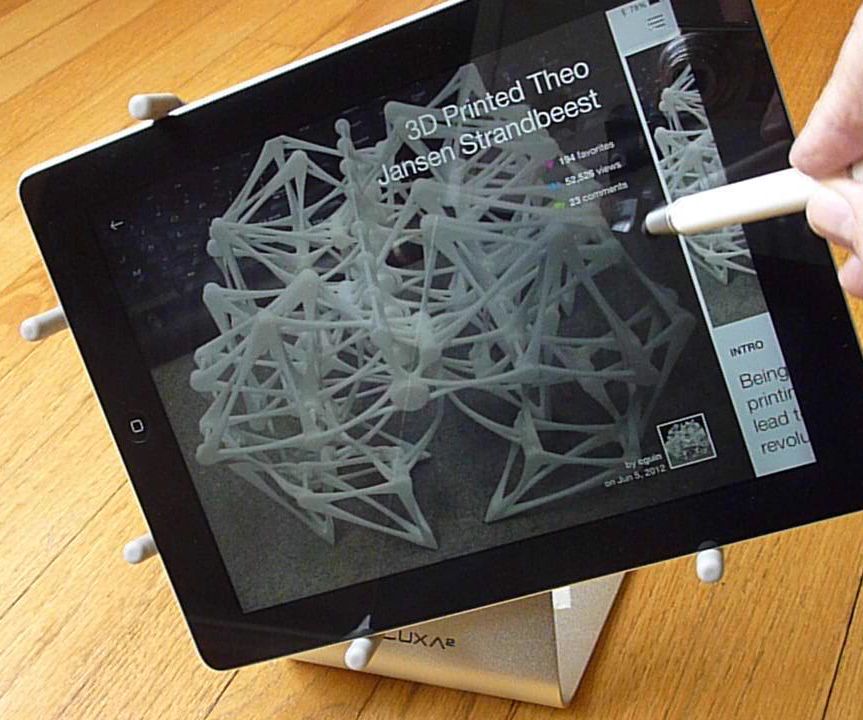 DIY guide for 3D Printed Retrofit for a Tablet Stand with step-by-step instructions
