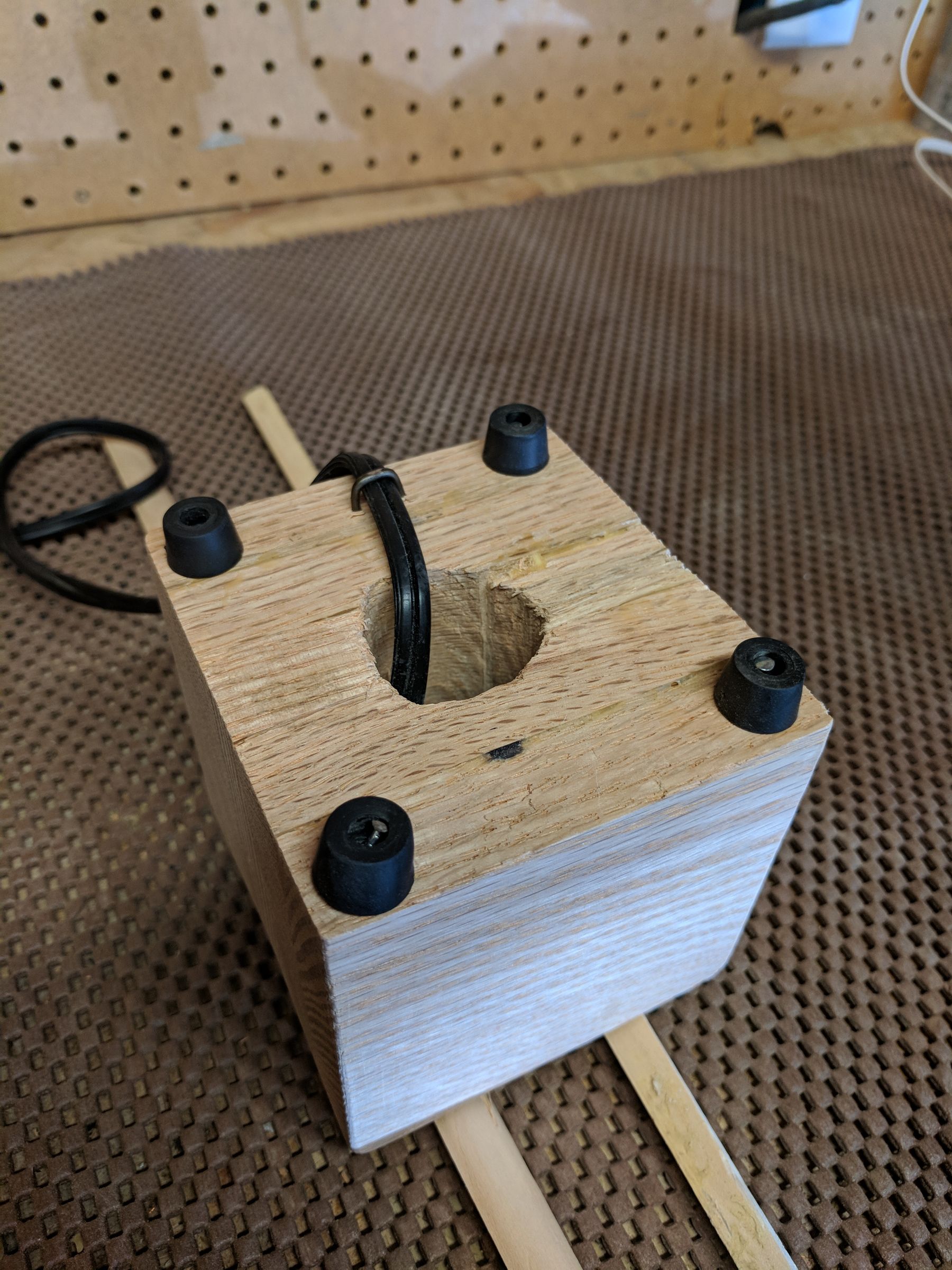 DIY Wood Block Lamp 6 Steps (with Pictures) Instructables