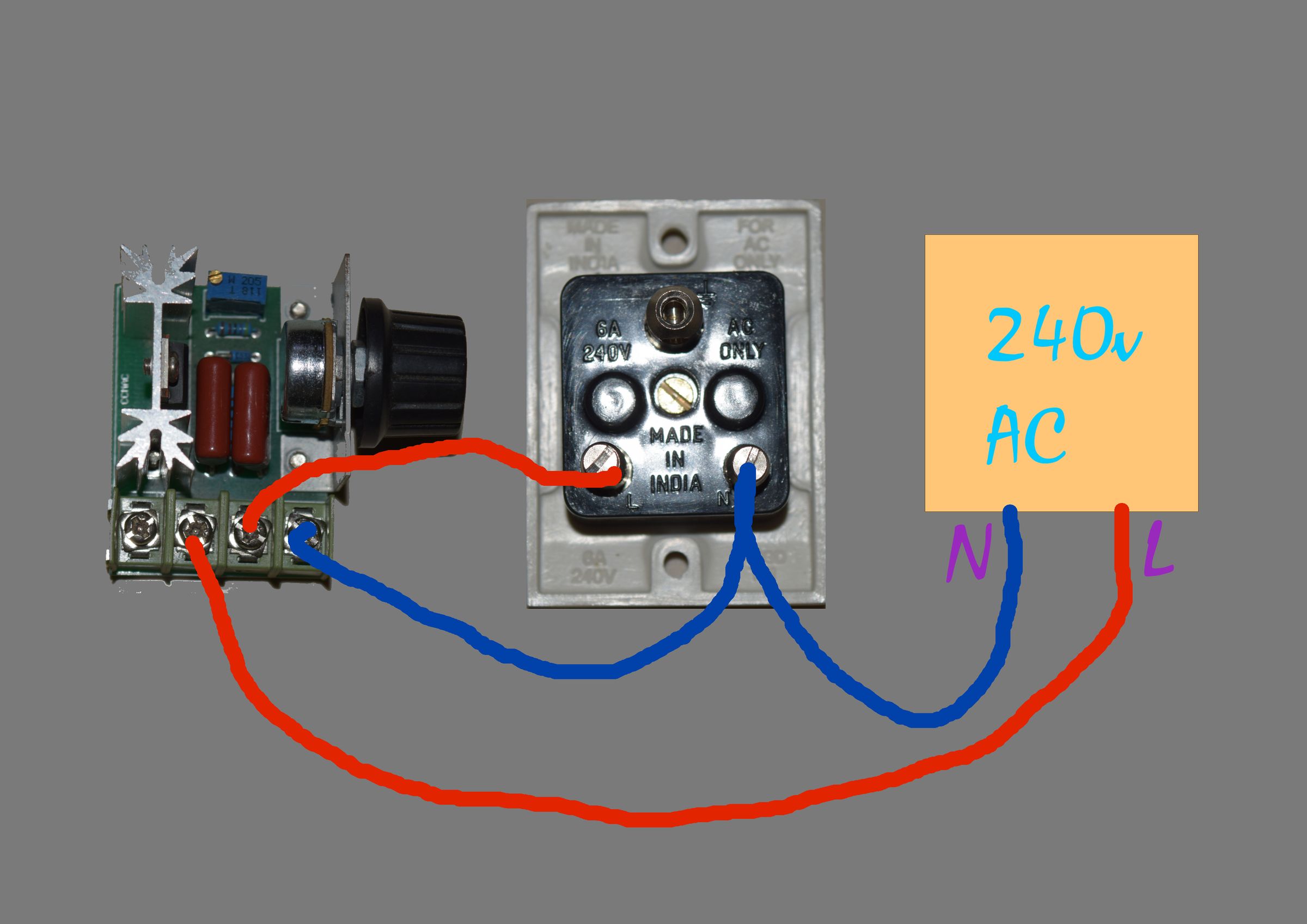AC Drill Speed Controller 4 Steps (with Pictures) Instructables