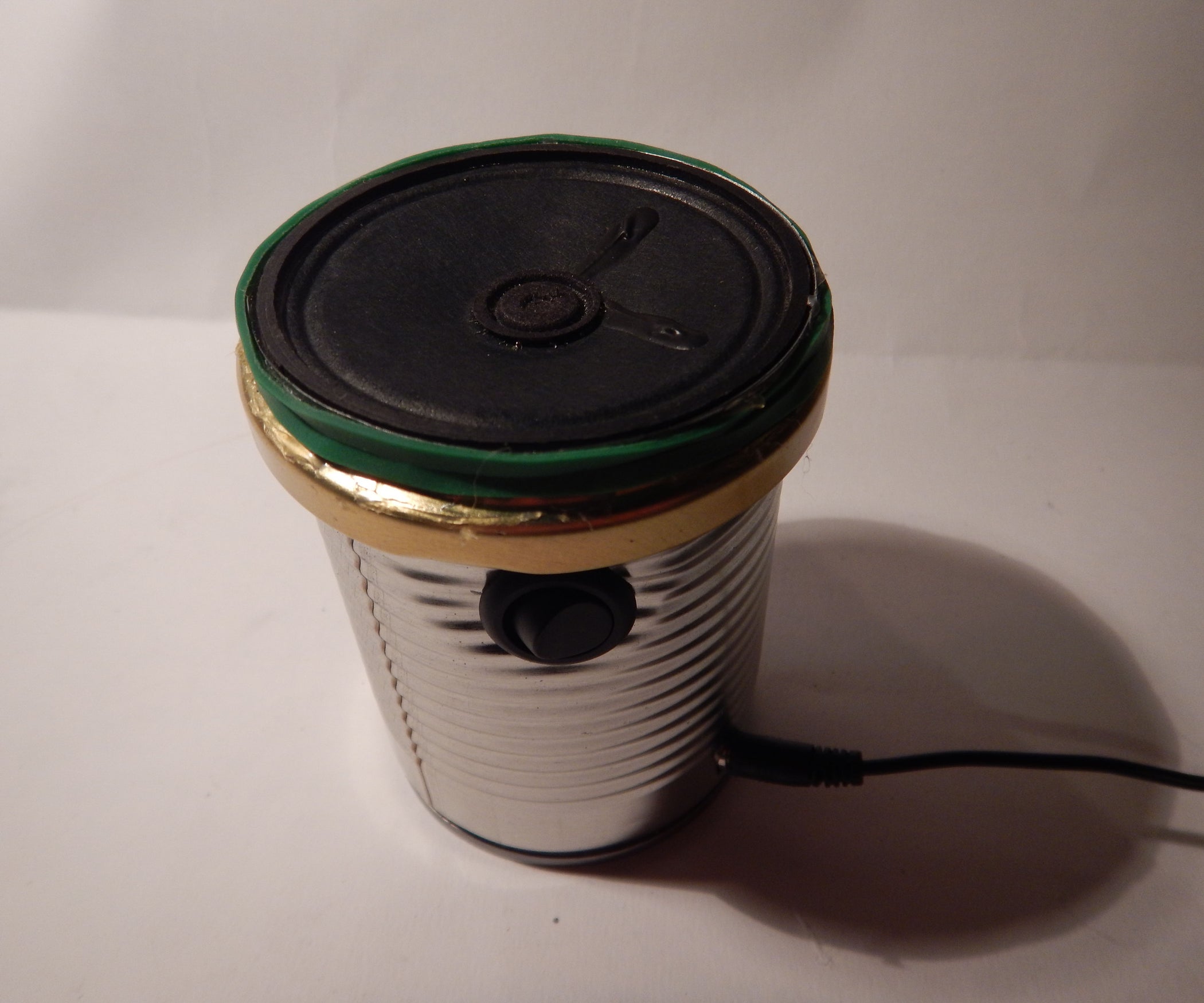 Tin Can Speaker 6 Steps (with Pictures) Instructables