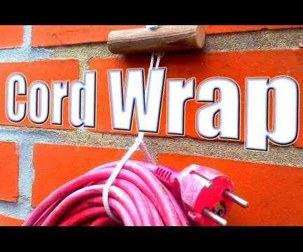 DIY guide for DIY- Cord Wrap with step-by-step instructions