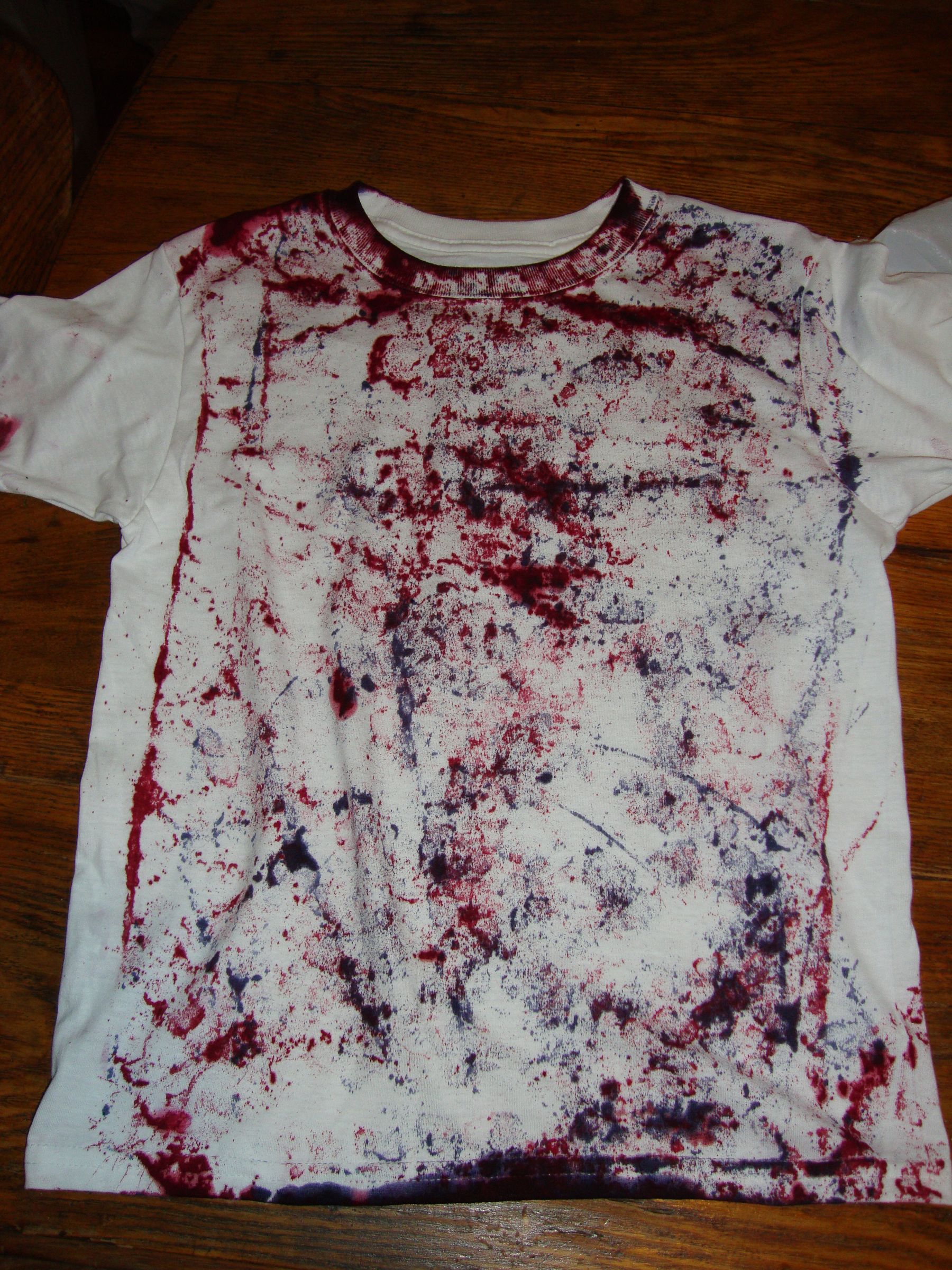 bubble print "tie" dye or bubble dye! DIY Project DIY Project Image