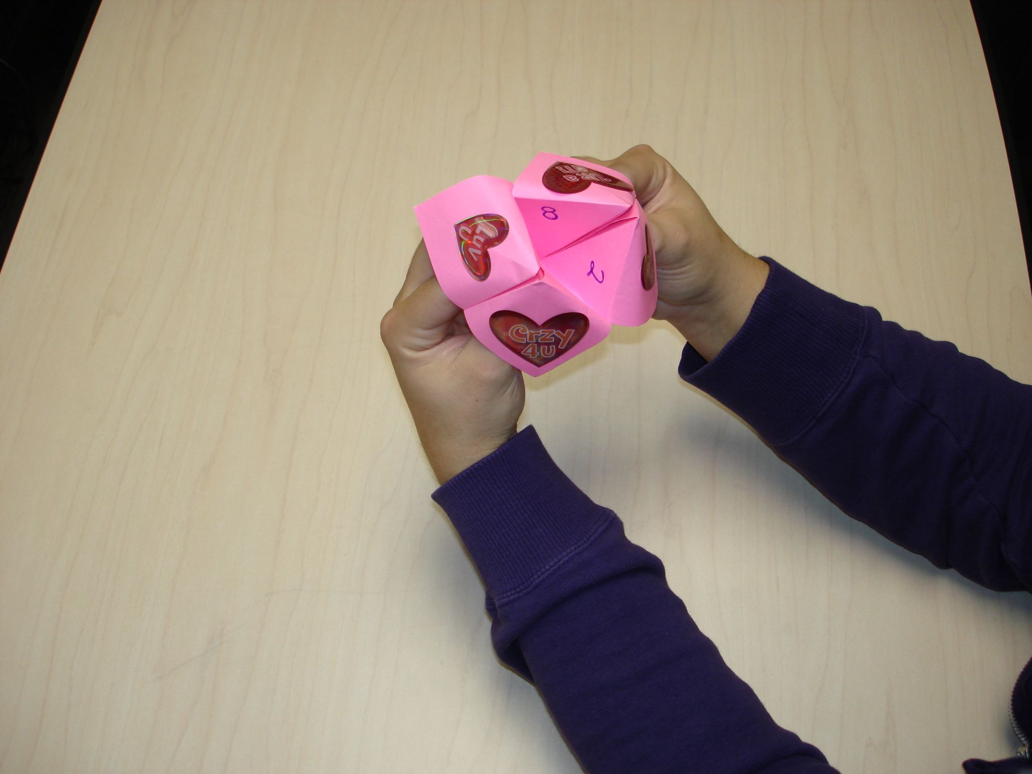 cutie-catching fortune teller DIY Project DIY Project Image