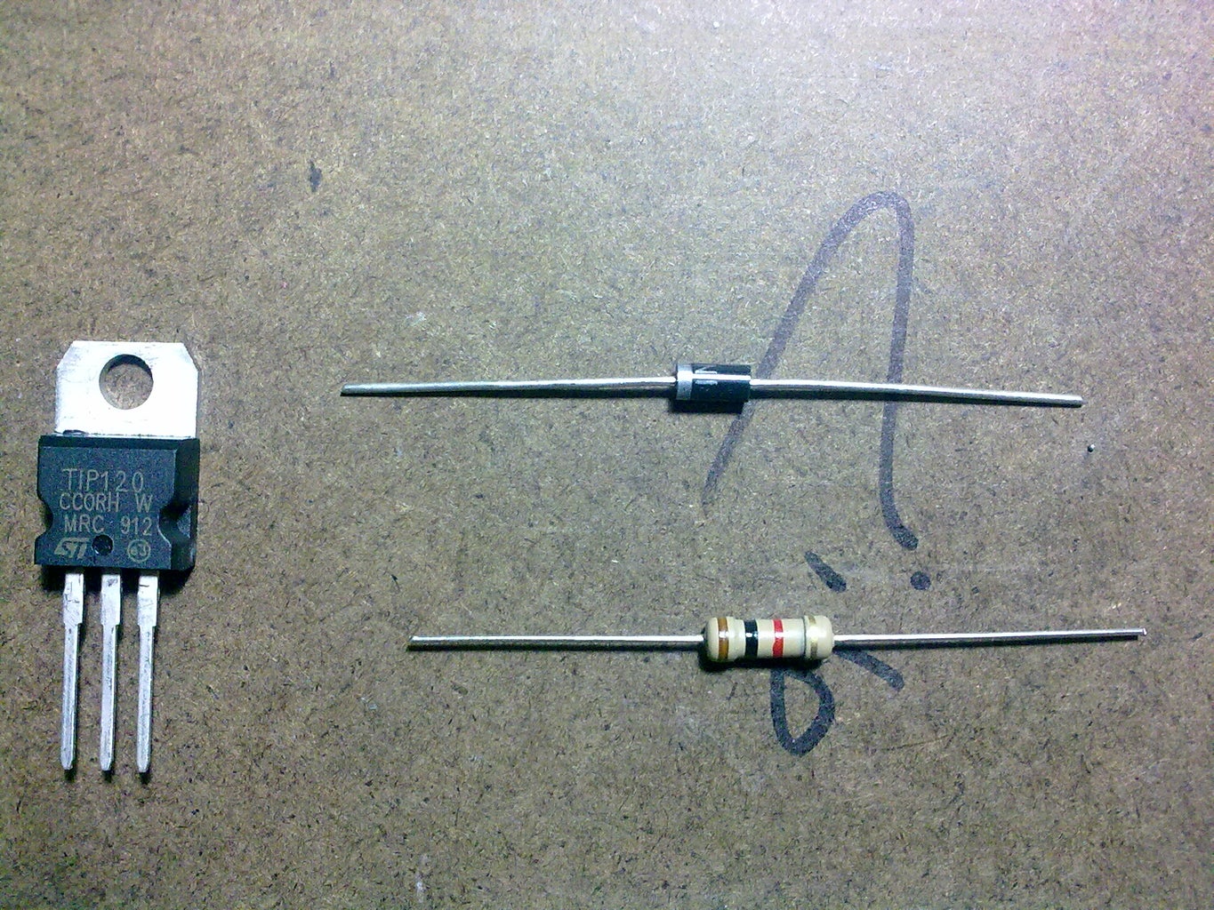 Use Arduino With TIP120 Transistor to Control Motors and High Power ...