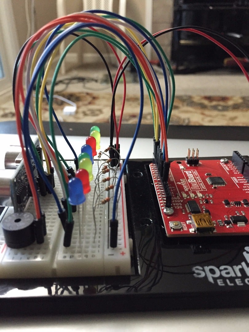 Arduino Home Security Alarm 3 Steps Circuit Diagram