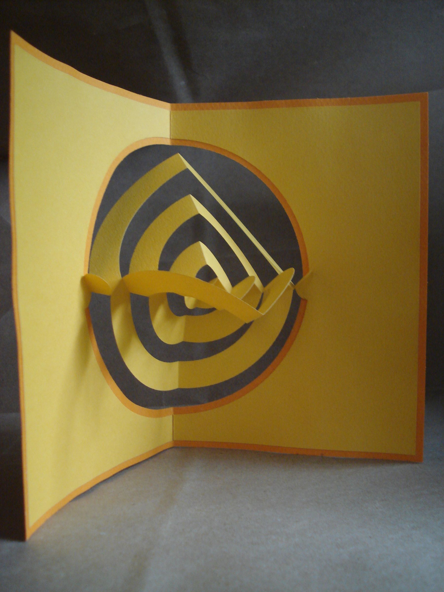 DIY guide for Creating a Spinning Greeting Card with step-by-step instructions