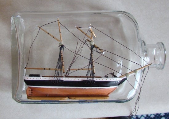 Building A Ship In A Bottle 14 Steps With Pictures Instructables