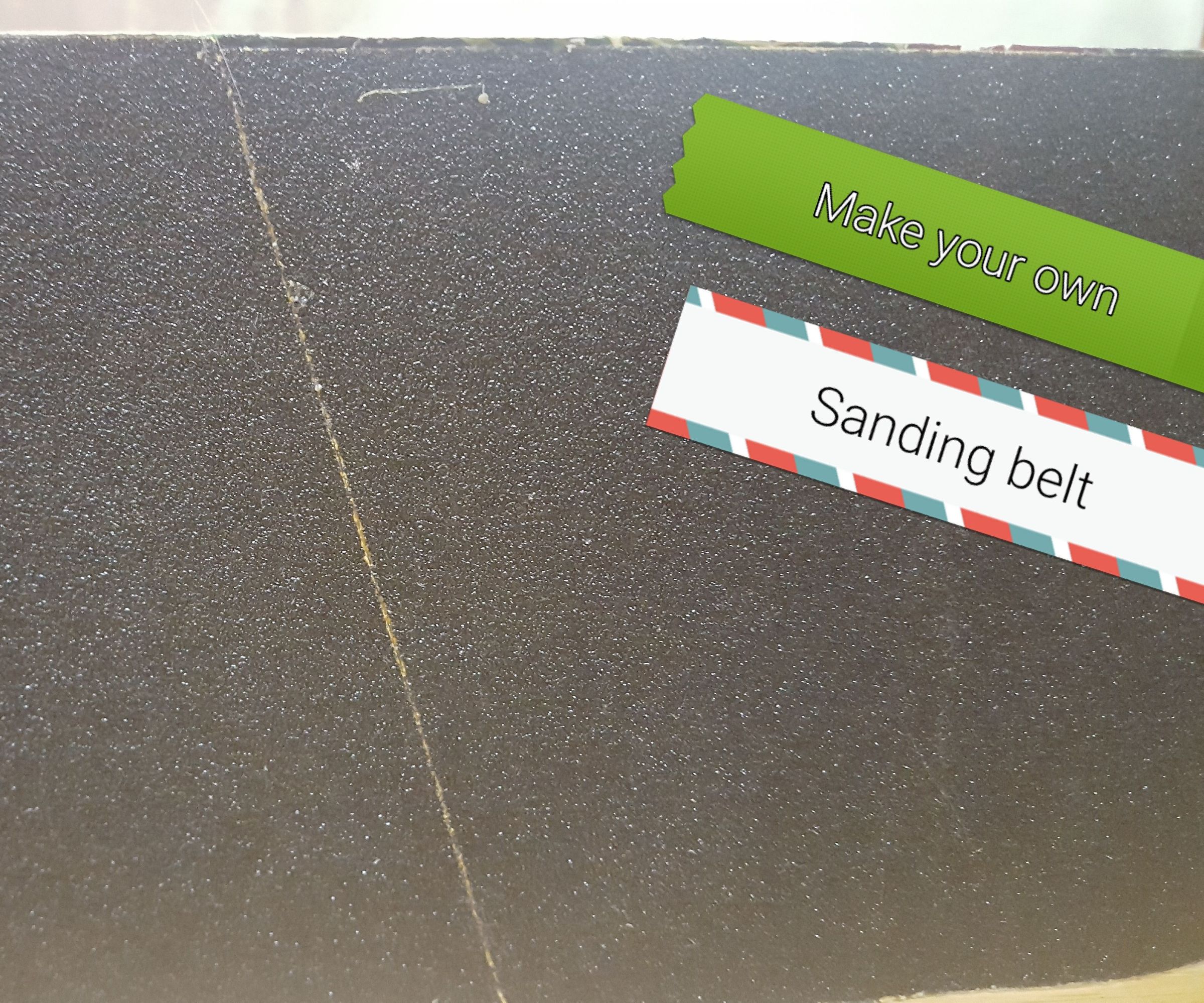 Diy Sanding Belt : 3 Steps (with 