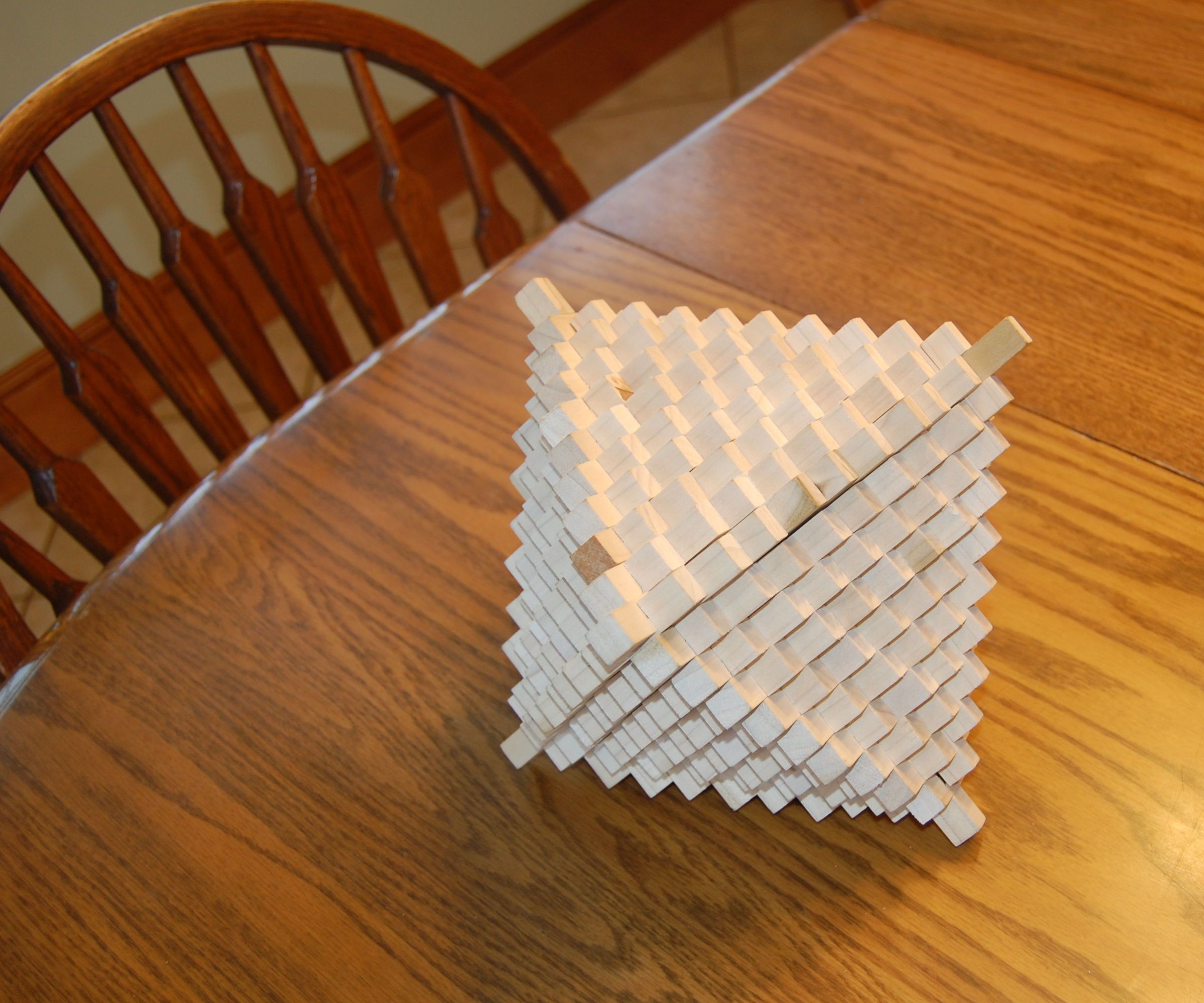 3d interlocking wooden puzzle toy DIY Project DIY Project Image