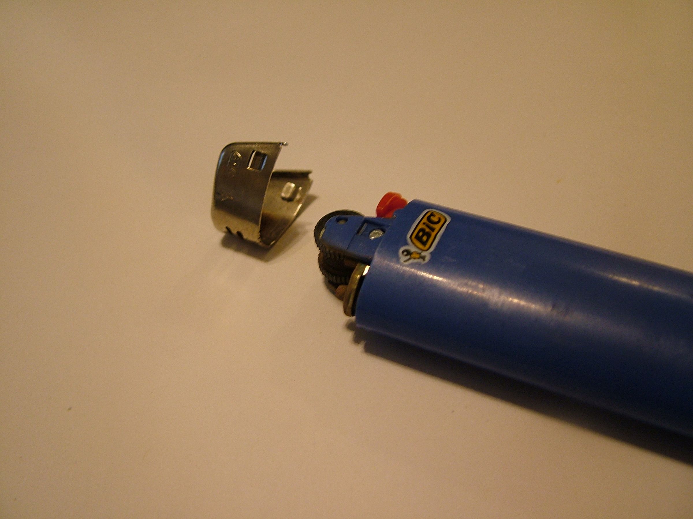 Replace Your Zippo Flint With Flint From a Dead BIC 4 Steps Instructables
