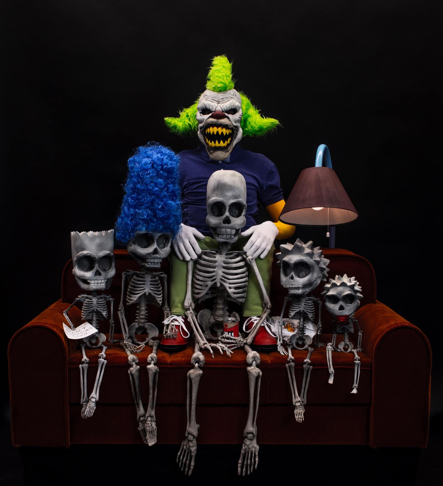 Evil Krusty Vs Simpsons Couch Costume Treehouse Of Horrors III 9 Steps with Pictures 
