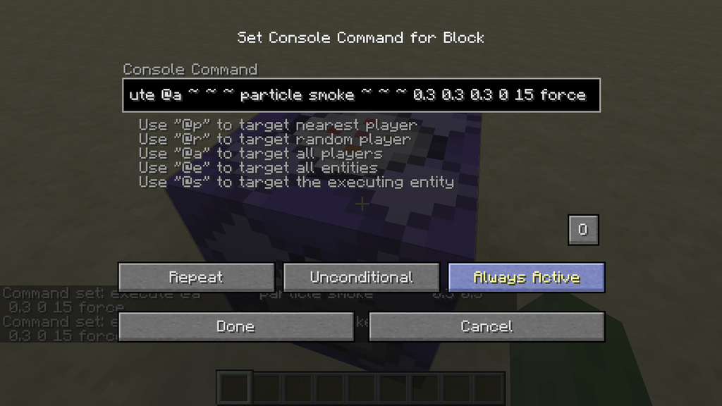How To Make Particle Trails In Minecraft 8 Steps Instructables