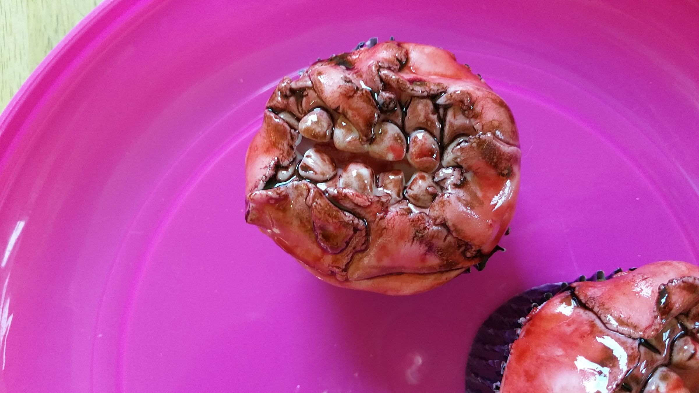 Zombie Mouth Cupcake