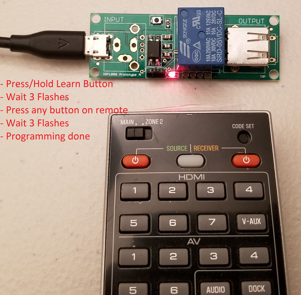 Raspberry Pi Turn On/Off With Any Remote Control : 3 Steps (with ...
