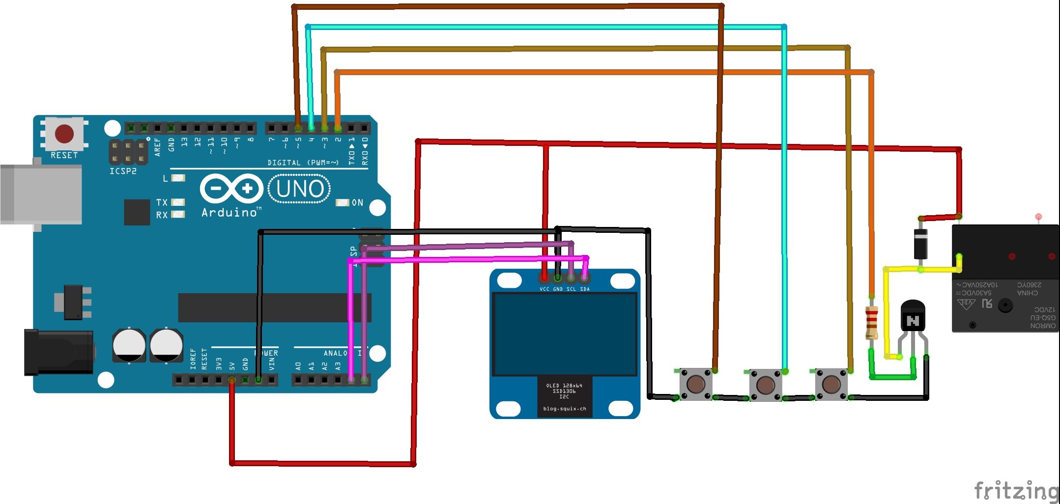Simple Arduino Timer Switch 4 Steps Instructables