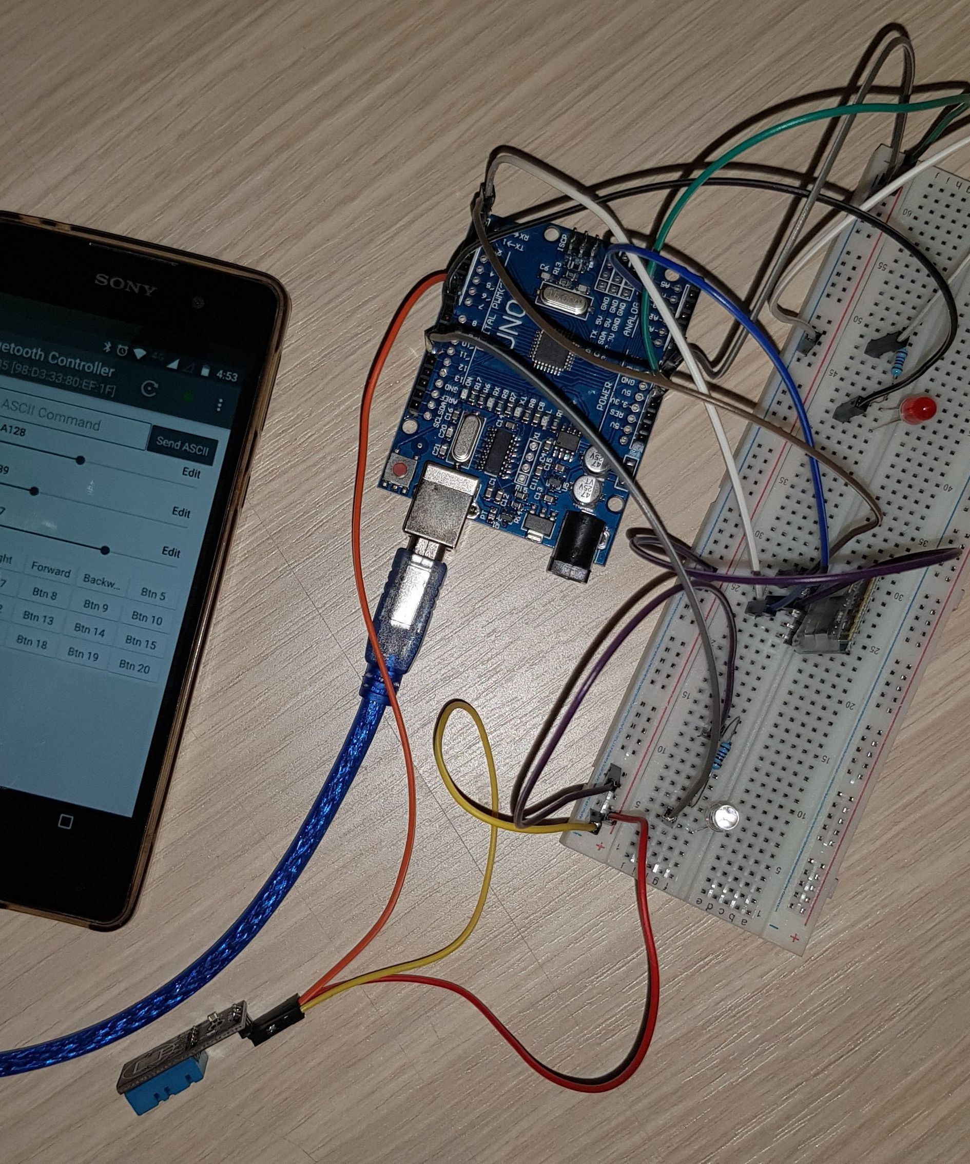 контрола и регулација на температура DIY Project DIY Project Image