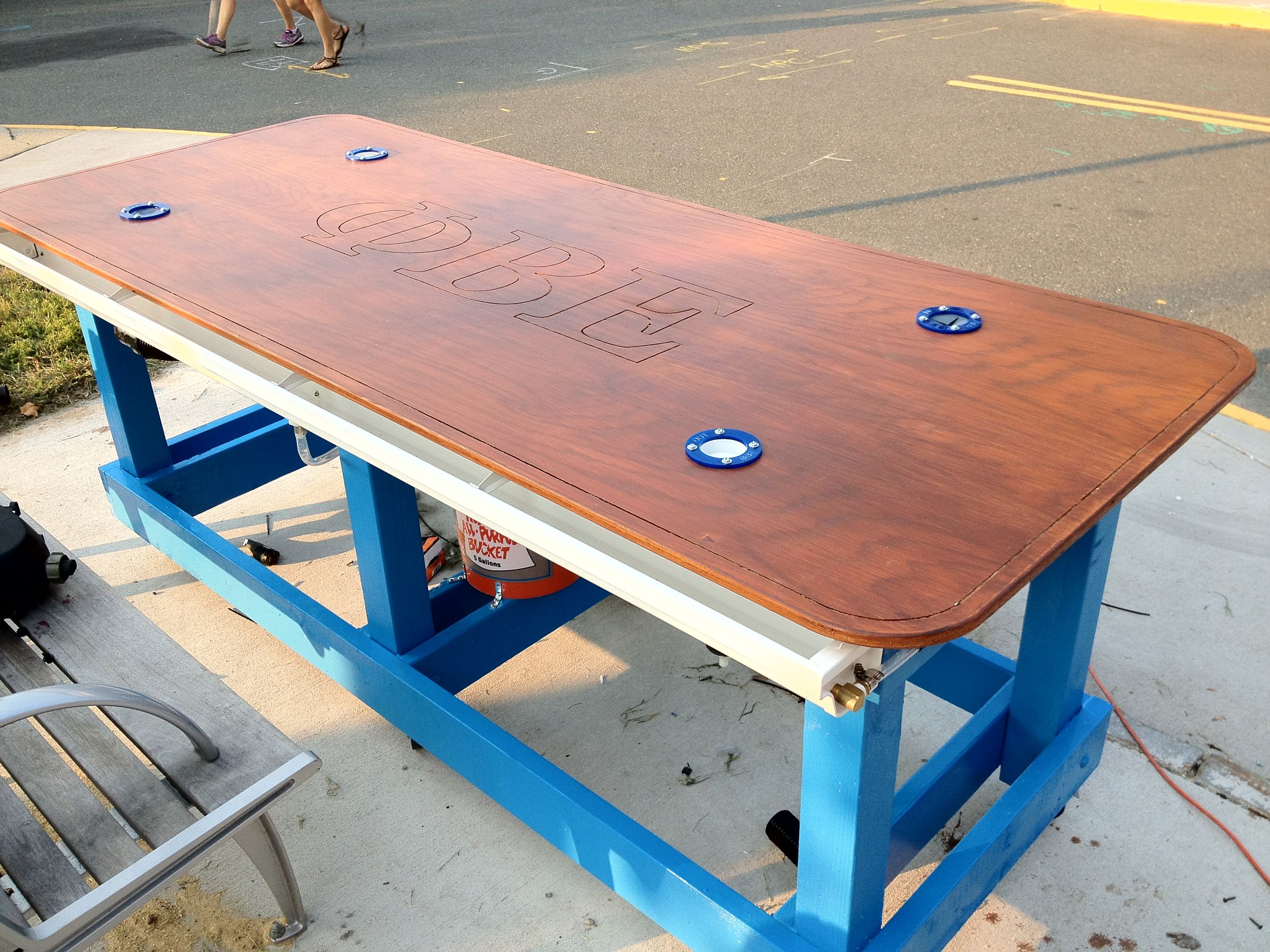 How to Make the Best Beer Pong Table on Campus 9 Steps (with Pictures