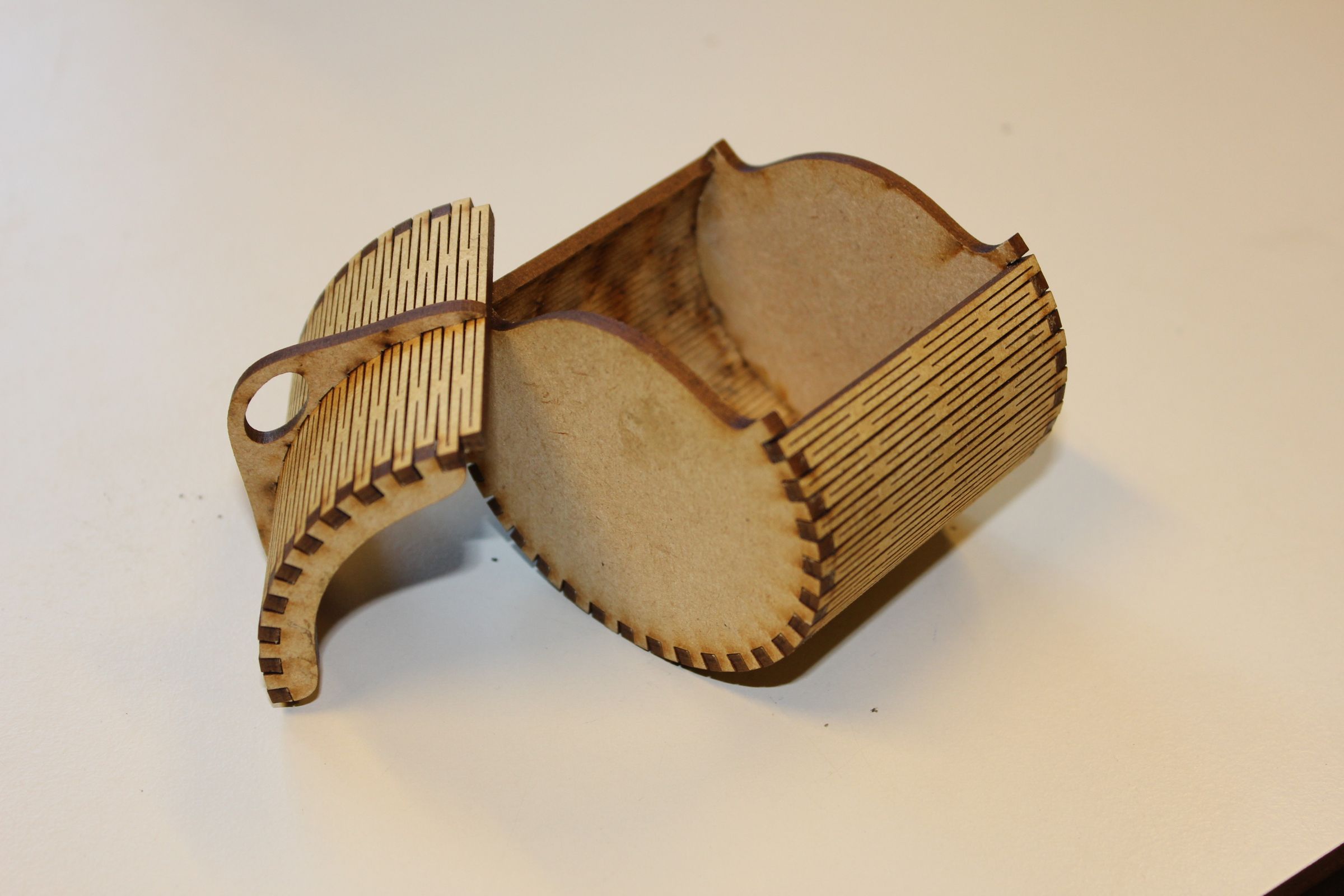 Generating Elliptical Boxes Using a Laser Cutter and Inkscape 7 Steps