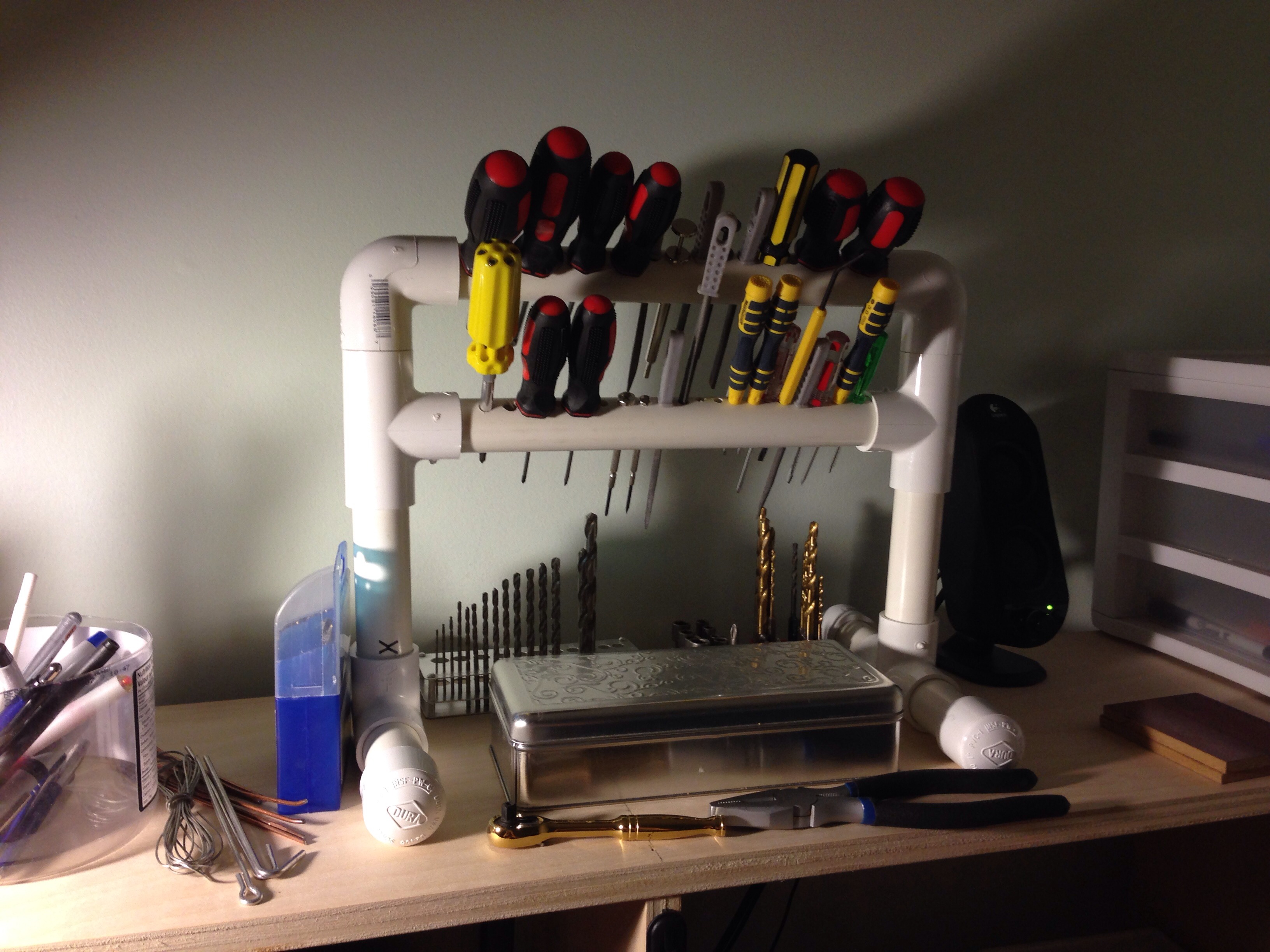 PVC Screwdrivers Holder 4 Steps (with Pictures) Instructables