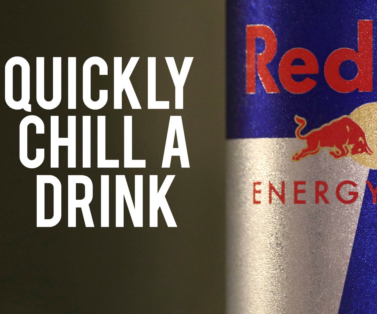 How to Quickly Chill a Drink in 2 Minutes 3 Steps (with Pictures