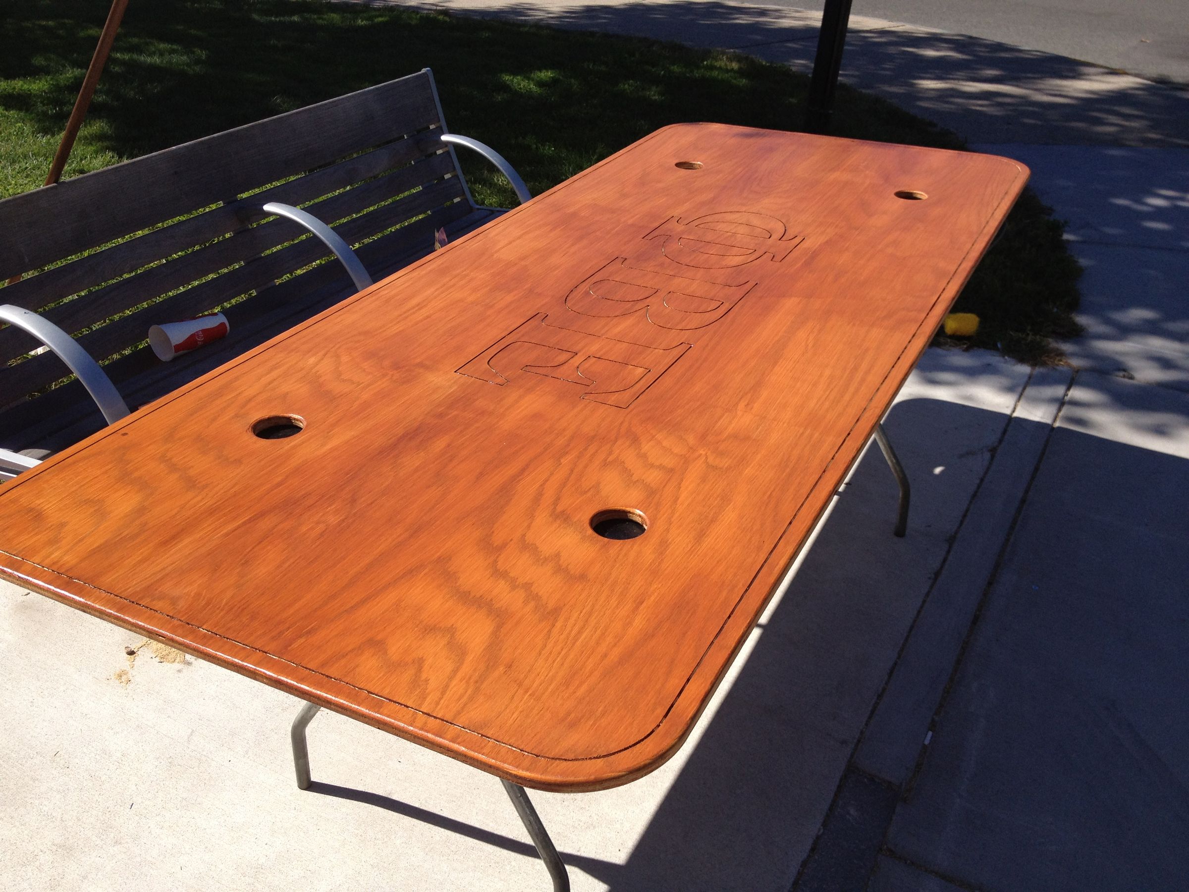 How to Make the Best Beer Pong Table on Campus 9 Steps (with Pictures