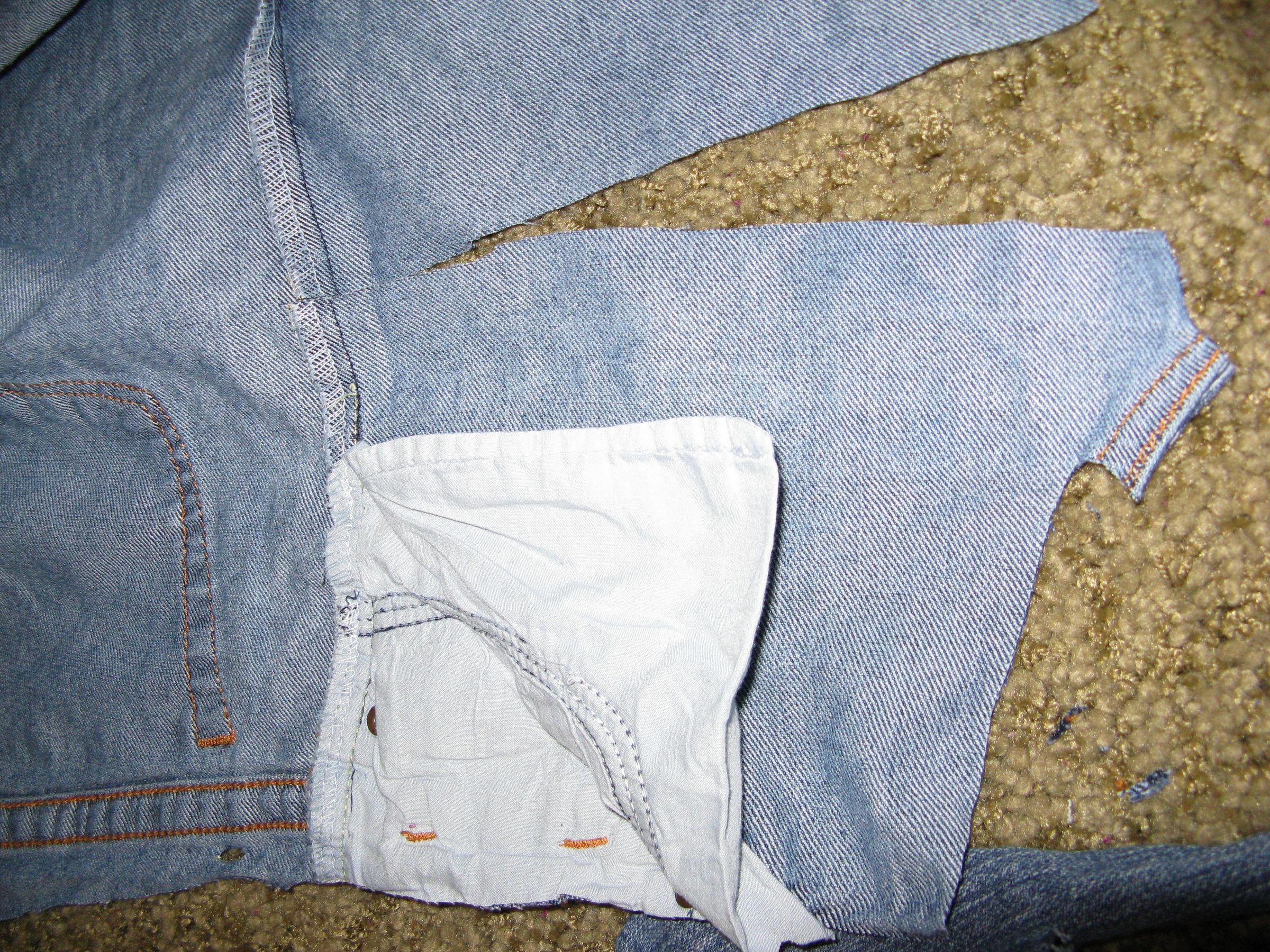 Recycle Denim/Jeans Into Reusable Parts With No Waste. 8 Steps