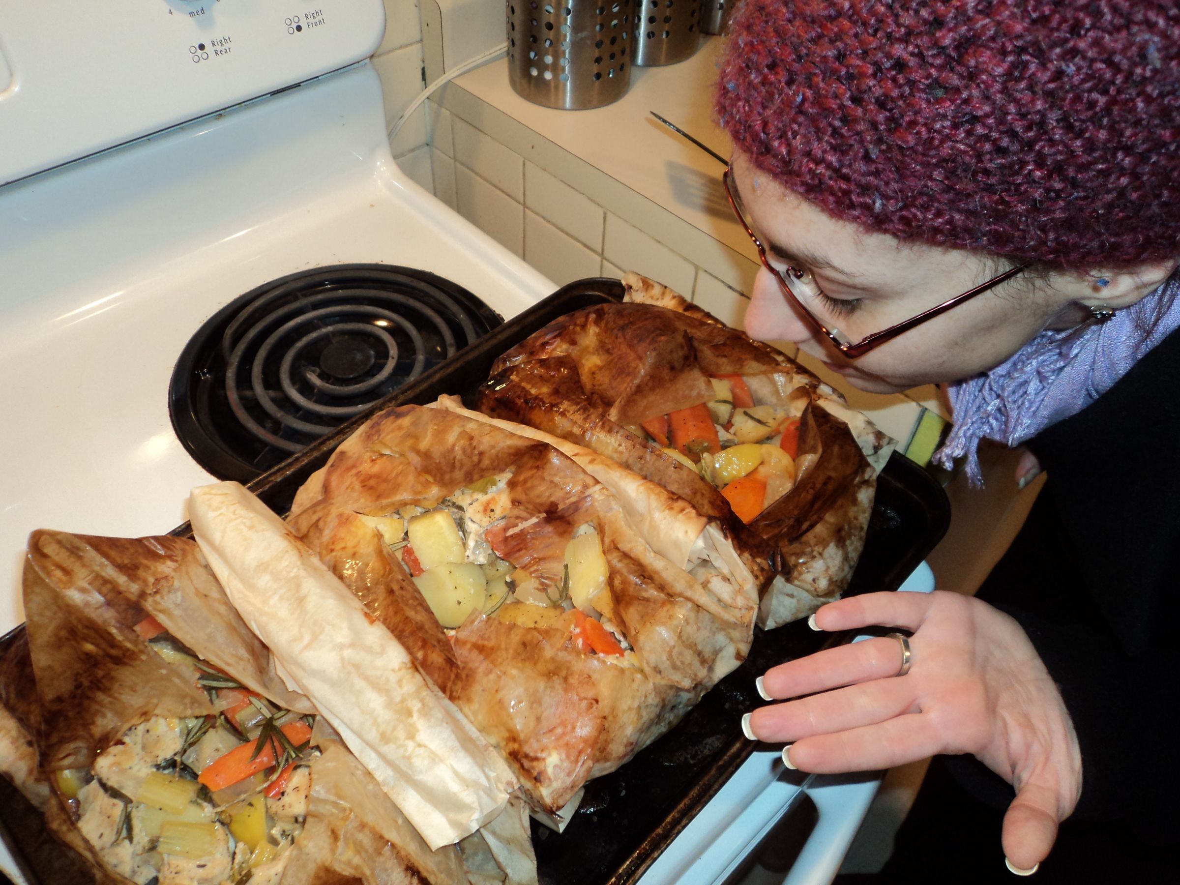 Chicken in a Bag - Cooking En Papillote