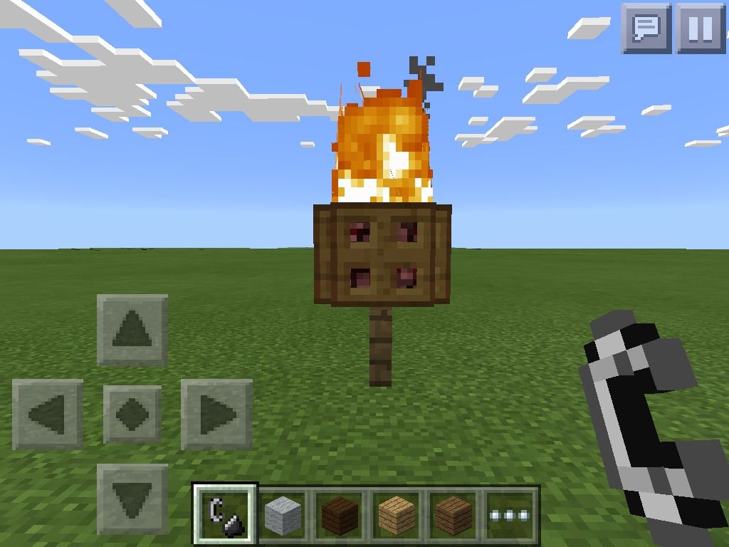 Step-by-step guide for minecraft torch+ DIY Project DIY project