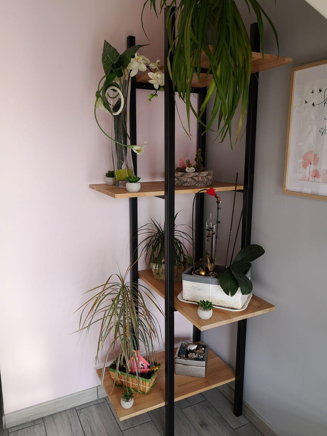 Corner Shelf for Plants in Wood and Metal 10 Steps (with Pictures