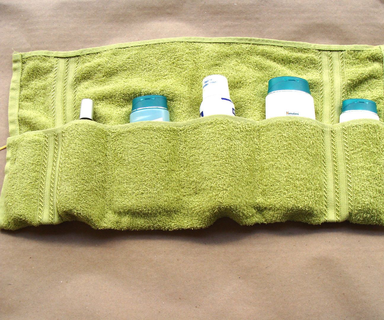 No Sew Travel Kit DIY