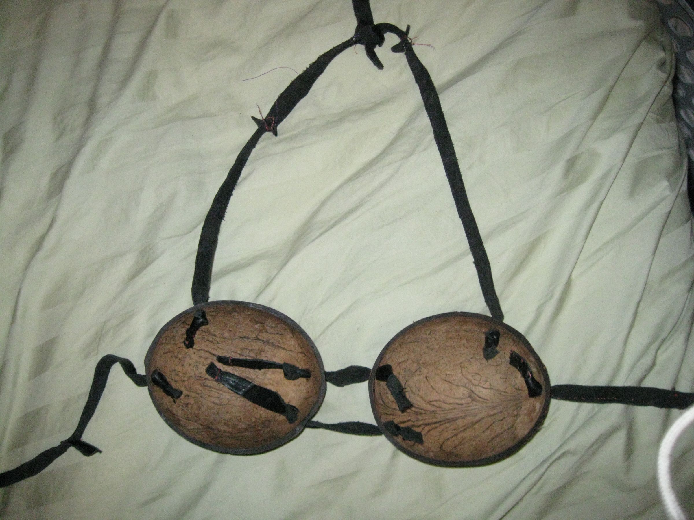 How to Make a Coconut Bra 8 Steps Instructables