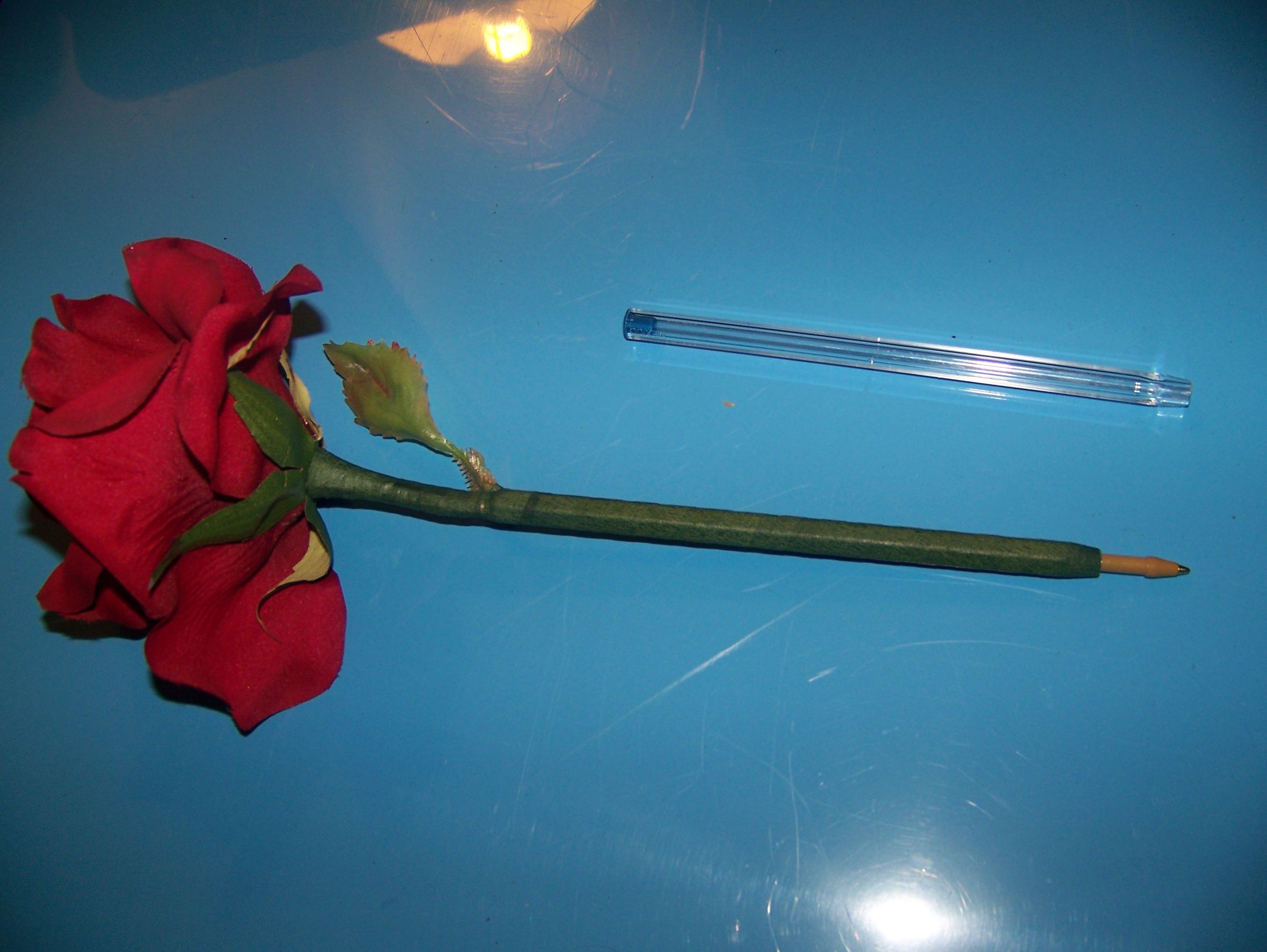 Silk Flower Pen 12 Steps Instructables