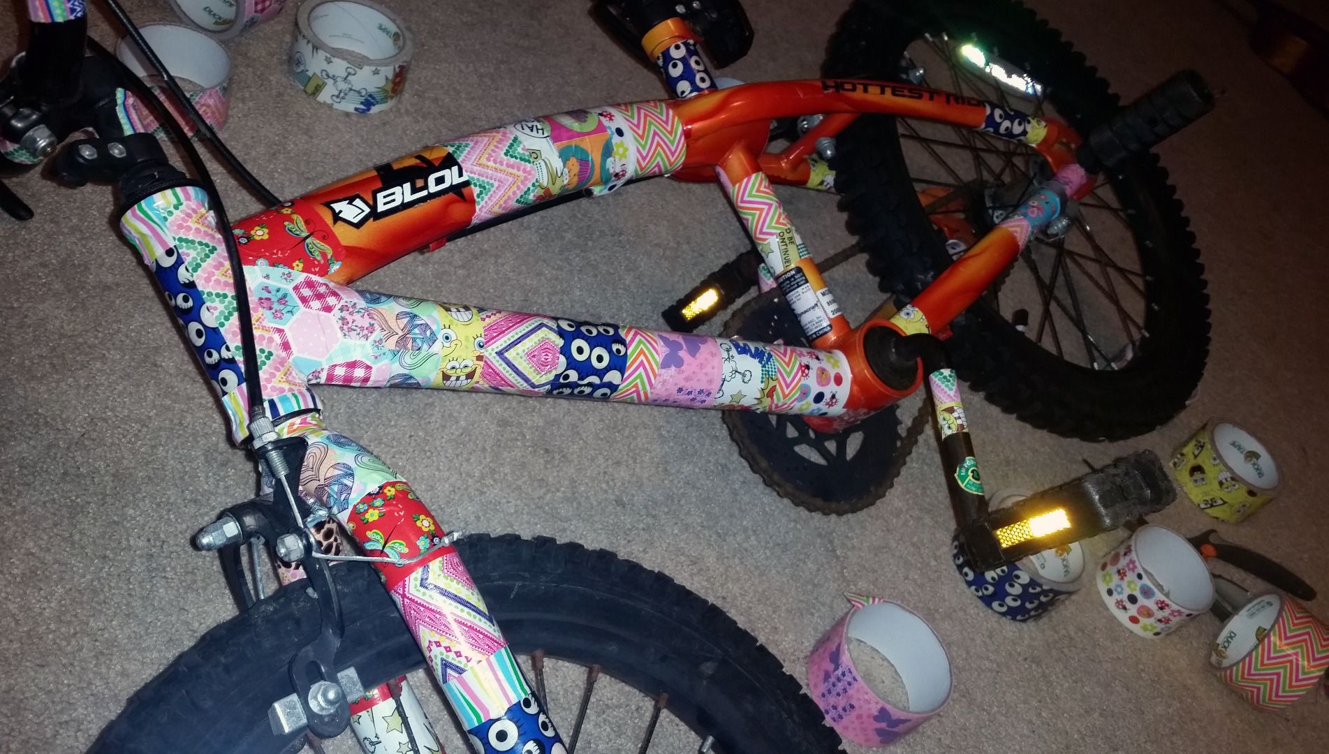 Duct Tape Bicycle Makeover 4 Steps (with Pictures) Instructables